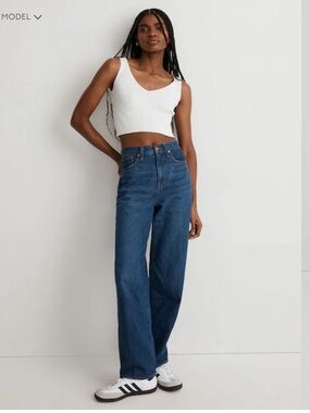Madewell Baggy Straight Jeans